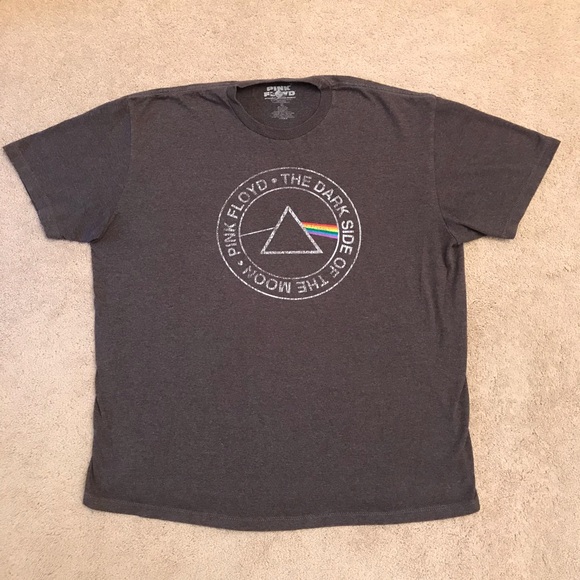 Pink Floyd Other - Pink Floyd Graphic T-Shirt Mens Size 2XL The Dark Side Of The Moon Grey